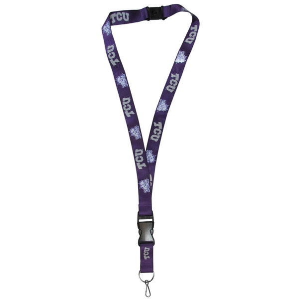 NCAA - TCU Horned Frogs Lanyard-Jewelry & Accessories,Lanyards,College Lanyards-JadeMoghul Inc.