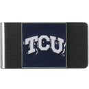 NCAA - TCU Horned Frogs Steel Money Clip-Wallets & Checkbook Covers,Money Clips,Steel Money Clips,College Steel Money Clips-JadeMoghul Inc.