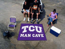 Grill Mat NCAA TCU Man Cave Tailgater Rug 5'x6'
