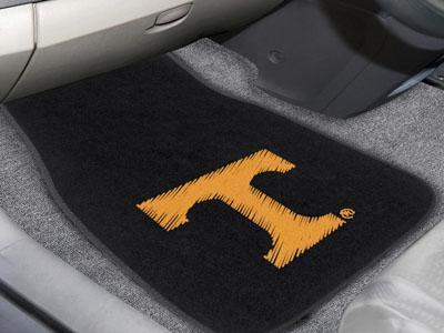 Car Mats NCAA Tennessee 2-pc Embroidered Front Car Mats 18"x27"