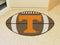 Cheap Rugs For Sale NCAA Tennessee Football Ball Rug 20.5"x32.5"