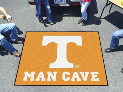 BBQ Store NCAA Tennessee Man Cave Tailgater Rug 5'x6'