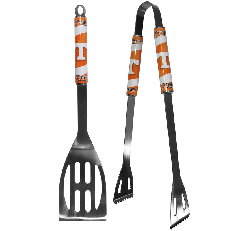 NCAA - Tennessee Volunteers 2 pc Steel BBQ Tool Set-Tailgating & BBQ Accessories,BBQ Tools,2 pc Steel Tool Set,College 2 pc Steel Tool Set-JadeMoghul Inc.