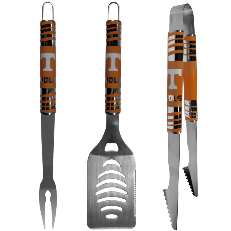 NCAA - Tennessee Volunteers 3 pc Tailgater BBQ Set-Tailgating & BBQ Accessories,BBQ Tools,3 pc Tailgater Tool Set,College 3 pc Tailgater Tool Set-JadeMoghul Inc.