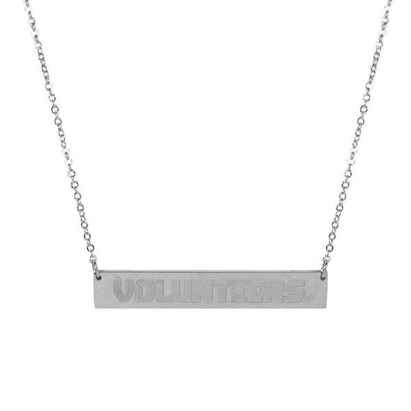 NCAA - Tennessee Volunteers Bar Necklace-Jewelry & Accessories,Necklaces,Bar Necklaces,College Bar Necklaces-JadeMoghul Inc.