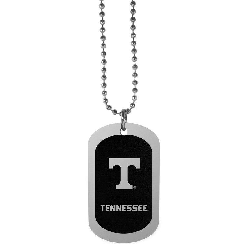 NCAA - Tennessee Volunteers Chrome Tag Necklace-Jewelry & Accessories,Necklaces,Chrome Tag Necklaces,College Chrome Tag Necklaces-JadeMoghul Inc.