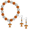 NCAA - Tennessee Volunteers Fan Bead Earrings and Bracelet Set-Jewelry & Accessories,Jewelry Sets,Fan Bead Earrings and Bracelet-JadeMoghul Inc.
