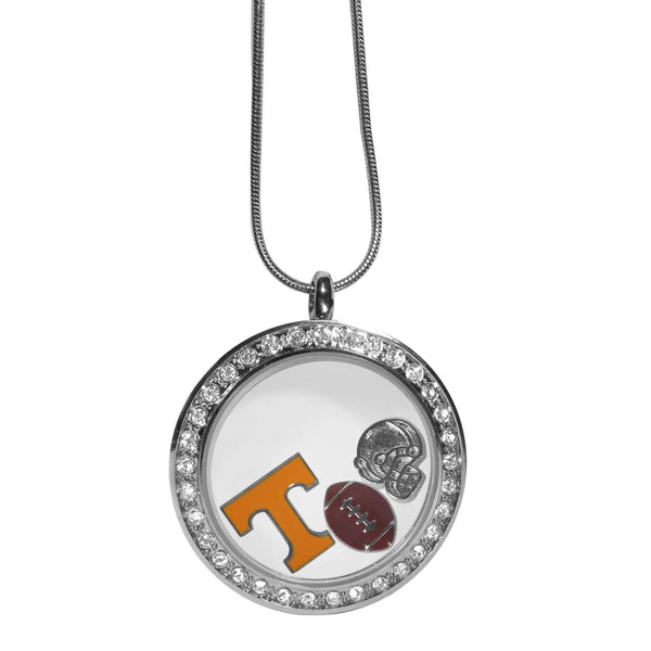 NCAA - Tennessee Volunteers Locket Necklace-Jewelry & Accessories,Necklaces,Locket Necklaces,College Locket Necklaces-JadeMoghul Inc.