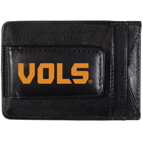 NCAA - Tennessee Volunteers Logo Leather Cash and Cardholder-Wallets & Checkbook Covers,College Wallets,Tennessee Volunteers Wallets-JadeMoghul Inc.