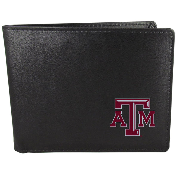 NCAA - Texas A & M Aggies Bi-fold Wallet-Wallets & Checkbook Covers,Bi-fold Wallets,Printed Bi-fold WalletCollege Printed Bi-fold Wallet-JadeMoghul Inc.