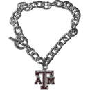 NCAA - Texas A & M Aggies Charm Chain Bracelet-Jewelry & Accessories,Bracelets,Charm Chain Bracelets,College Charm Chain Bracelets-JadeMoghul Inc.