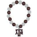 NCAA - Texas A & M Aggies Fan Bead Bracelet-Jewelry & Accessories,Bracelets,Fan Bead Bracelets,College Fan Bead Bracelets-JadeMoghul Inc.