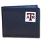 NCAA - Texas A & M Aggies Leather Bi-fold Wallet Packaged in Gift Box-Wallets & Checkbook Covers,Bi-fold Wallets,Gift Box Packaging,College Bi-fold Wallets-JadeMoghul Inc.
