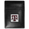 NCAA - Texas A & M Aggies Leather Money Clip/Cardholder Packaged in Gift Box-Wallets & Checkbook Covers,Money Clip/Cardholders,Gift Box Packaging,College Money Clip/Cardholders-JadeMoghul Inc.