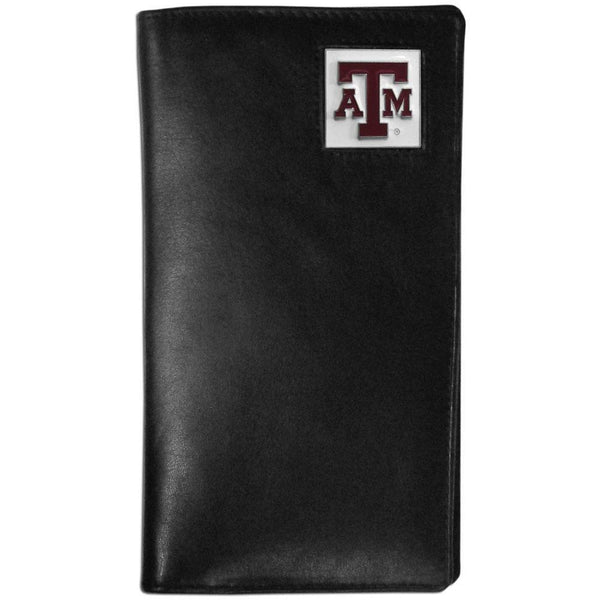 NCAA - Texas A & M Aggies Leather Tall Wallet-Wallets & Checkbook Covers,Tall Wallets,College Tall Wallets-JadeMoghul Inc.