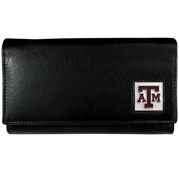NCAA - Texas A & M Aggies Leather Women's Wallet-Wallets & Checkbook Covers,Women's Wallets,College Women's Wallets-JadeMoghul Inc.