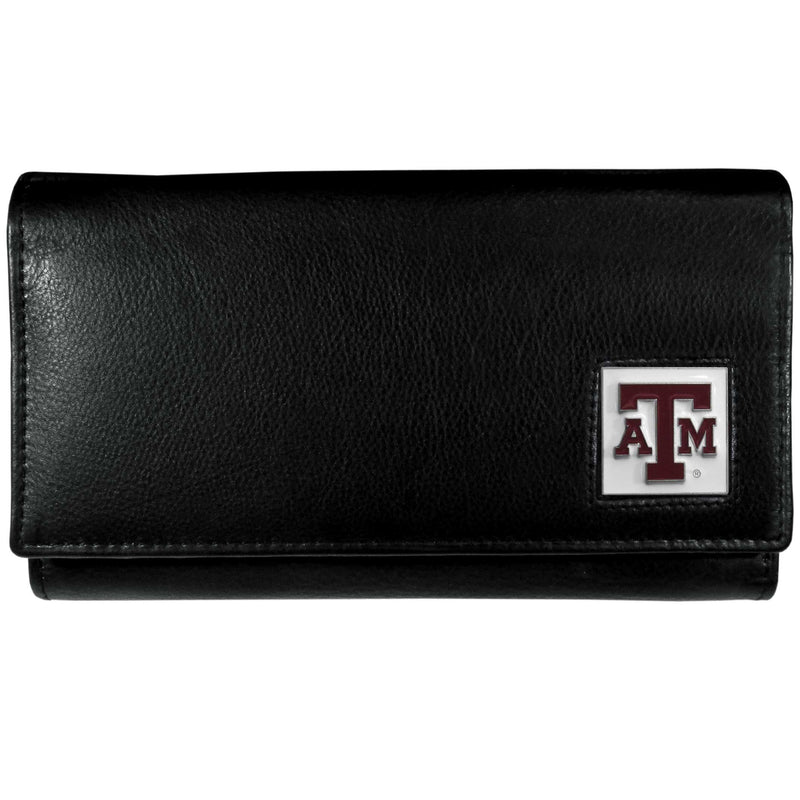NCAA - Texas A & M Aggies Leather Women's Wallet-Wallets & Checkbook Covers,Women's Wallets,College Women's Wallets-JadeMoghul Inc.