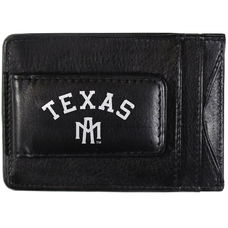 NCAA - Texas A & M Aggies Logo Leather Cash and Cardholder-Wallets & Checkbook Covers,College Wallets,Texas A & M Aggies Wallets-JadeMoghul Inc.