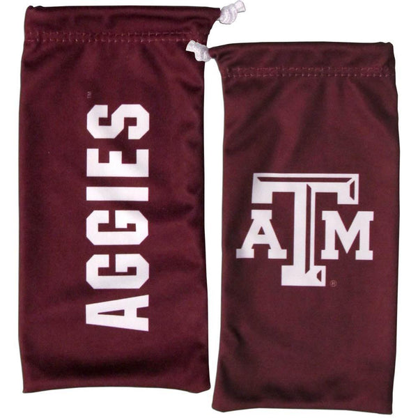 NCAA - Texas A & M Aggies Microfiber Sunglass Bag-Sunglasses, Eyewear & Accessories,Microfiber Eyewear Bag,College Sport Eyewear Cases-JadeMoghul Inc.