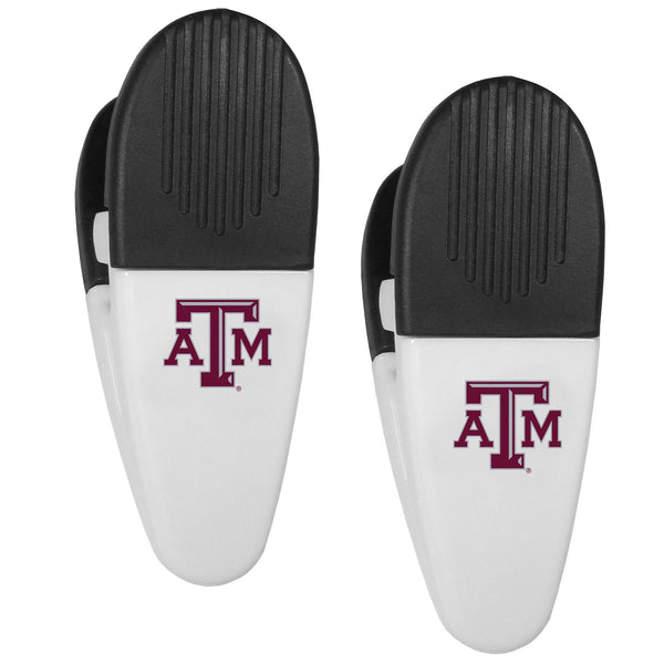 NCAA - Texas A & M Aggies Mini Chip Clip Magnets, 2 pk-Other Cool Stuff,College Other Cool Stuff,Texas A & M Aggies Other Cool Stuff-JadeMoghul Inc.
