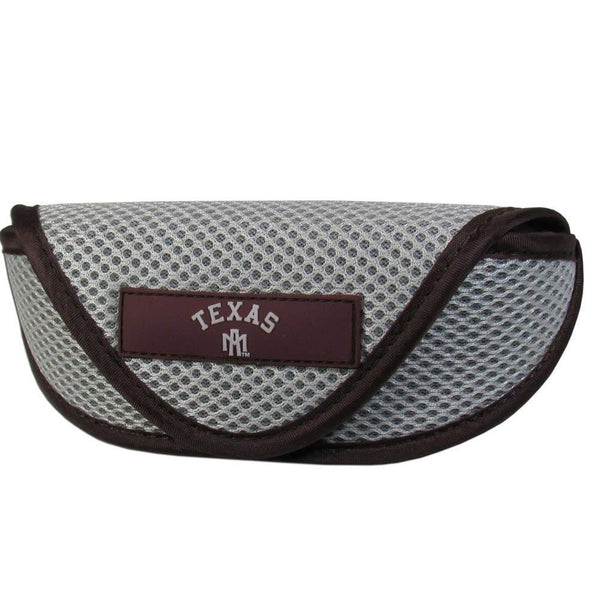 NCAA - Texas A & M Aggies Sport Sunglass Case-Sunglasses, Eyewear & Accessories,Sunglass Cases,Sport Eyewear Cases,College Sport Eyewear Cases-JadeMoghul Inc.