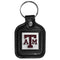 NCAA - Texas A & M Aggies Square Leatherette Key Chain-Key Chains,Leatherette Key Chains,College Leatherette Key Chains-JadeMoghul Inc.