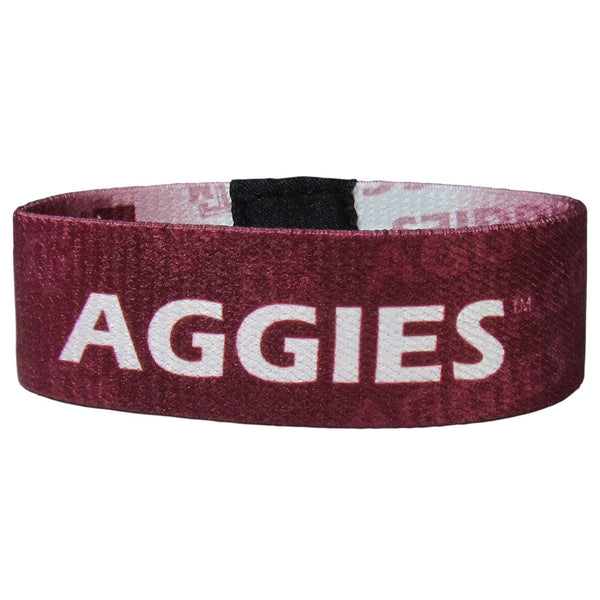 NCAA - Texas A & M Aggies Stretch Bracelets-Jewelry & Accessories,Bracelets,Team Stretch Bands,College Stretch Bands-JadeMoghul Inc.