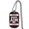 NCAA - Texas A & M Aggies Tag Necklace-Jewelry & Accessories,Necklaces,Tag Necklaces,College Tag Necklaces-JadeMoghul Inc.