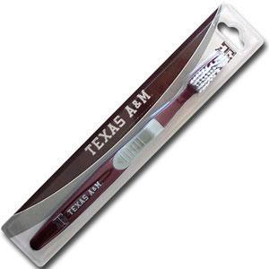 NCAA - Texas A & M Aggies Toothbrush-Home & Office,Toothbrushes,Adult Toothbrushes,College Adult Toothbrushes-JadeMoghul Inc.