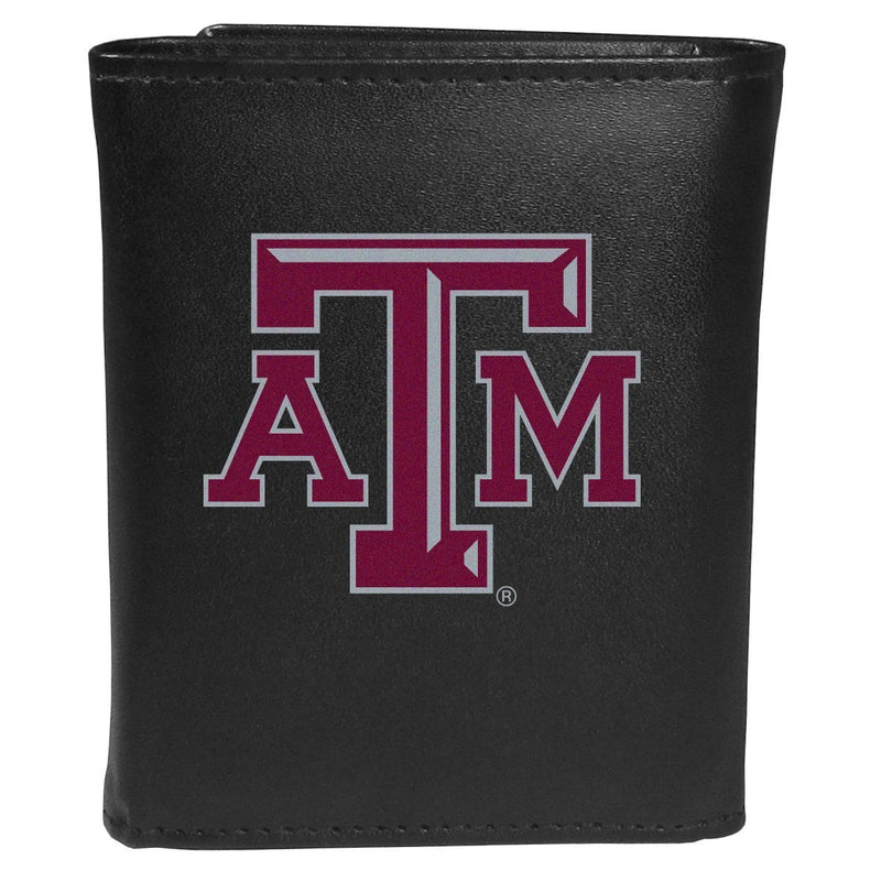 NCAA - Texas A & M Aggies Tri-fold Wallet Large Logo-Wallets & Checkbook Covers,College Wallets,Texas A & M Aggies Wallets-JadeMoghul Inc.
