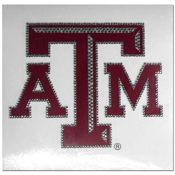 NCAA - Texas A & M Aggies Vinyl Bling Decal-Automotive Accessories,College Automotive Accessories,Texas A & M Aggies Automotive Accessories-JadeMoghul Inc.