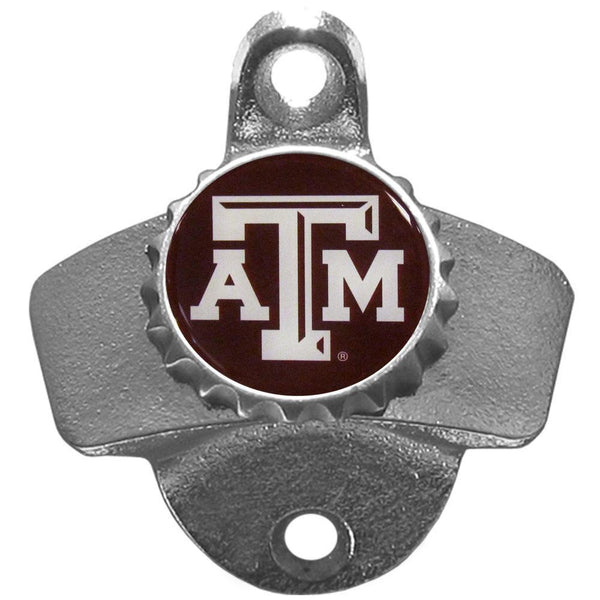NCAA - Texas A & M Aggies Wall Mounted Bottle Opener-Home & Office,Wall Mounted Bottle Openers,College Wall Mounted Bottle Openers-JadeMoghul Inc.