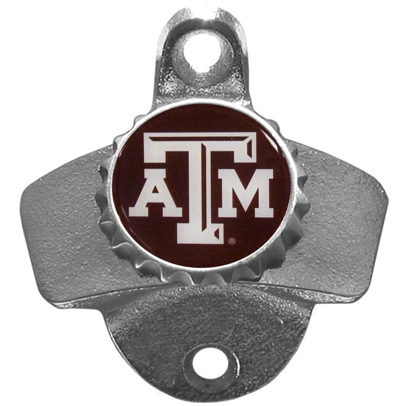 NCAA - Texas A & M Aggies Wall Mounted Bottle Opener-Home & Office,Wall Mounted Bottle Openers,College Wall Mounted Bottle Openers-JadeMoghul Inc.