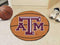 Round Rugs NCAA Texas A&M Basketball Mat 27" diameter