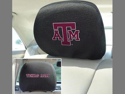 Custom Logo Rugs NCAA Texas A&M Head Rest Cover 10"x13"