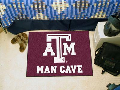 Outdoor Rug NCAA Texas A&M Man Cave Starter Rug 19"x30"