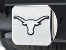 Tow Hitch Covers NCAA Texas Chrome Hitch Cover 4 1/2"x3 3/8"