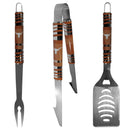 NCAA - Texas Longhorns 3 pc Tailgater BBQ Set-Tailgating & BBQ Accessories,BBQ Tools,3 pc Tailgater Tool Set,College 3 pc Tailgater Tool Set-JadeMoghul Inc.