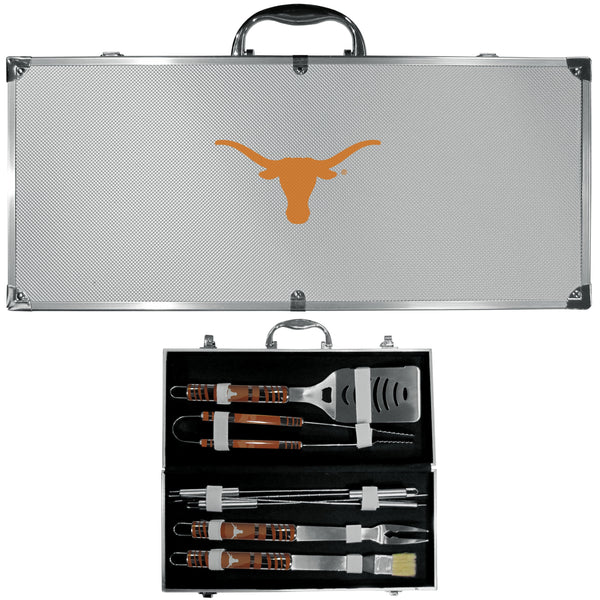 NCAA - Texas Longhorns 8 pc Tailgater BBQ Set-Tailgating & BBQ Accessories,College Tailgating Accessories,Texas Longhorns Tailgating Accessories-JadeMoghul Inc.