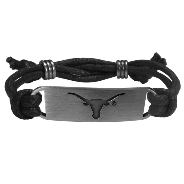 NCAA - Texas Longhorns Cord Bracelet-Jewelry & Accessories,Bracelets,Cord Chain Bracelets,College Cord Bracelets-JadeMoghul Inc.