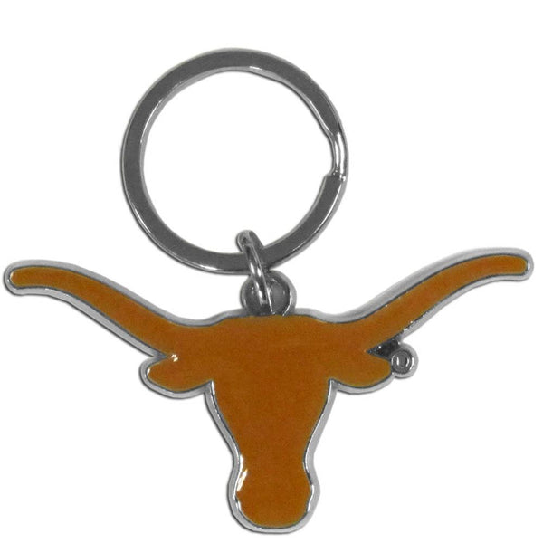 NCAA - Texas Longhorns Enameled Key Chain-Key Chains,Chrome and Enameled Key Chains,College Chrome and Enameled Key Chains-JadeMoghul Inc.
