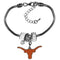 NCAA - Texas Longhorns Euro Bead Bracelet-Jewelry & Accessories,Bracelets,Euro Bead Bracelets,College Euro Bead Bracelets-JadeMoghul Inc.
