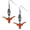 NCAA - Texas Longhorns Euro Bead Earrings-Jewelry & Accessories,Earrings,Euro Bead Earrings,College Euro Bead Earrings-JadeMoghul Inc.