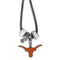 NCAA - Texas Longhorns Euro Bead Necklace-Jewelry & Accessories,Necklaces,Euro Bead Necklaces,College Euro Bead Necklaces-JadeMoghul Inc.
