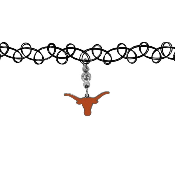 NCAA - Texas Longhorns Knotted Choker-Jewelry & Accessories,Necklaces,Chokers,College Chokers-JadeMoghul Inc.