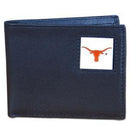 NCAA - Texas Longhorns Leather Bi-fold Wallet-Wallets & Checkbook Covers,Bi-fold Wallets,Window Box Packaging,College Bi-fold Wallets-JadeMoghul Inc.