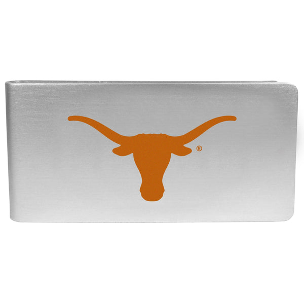 NCAA - Texas Longhorns Logo Money Clip-Wallets & Checkbook Covers,College Wallets,Texas Longhorns Wallets-JadeMoghul Inc.