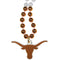 NCAA - Texas Longhorns Mardi Gras Necklace-Jewelry & Accessories,College Jewelry,College Necklaces,Mardi Gras Bead Necklaces-JadeMoghul Inc.