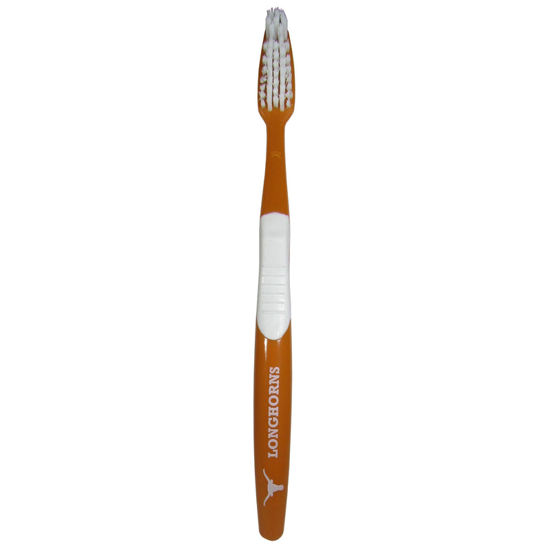 NCAA - Texas Longhorns Toothbrush-Other Cool Stuff,College Other Cool Stuff,,College Toothbrushes,Adult Toothbrushes-JadeMoghul Inc.