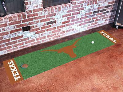 Runner Rugs NCAA Texas Putting Green Runner 18"x72" Golf Accessories